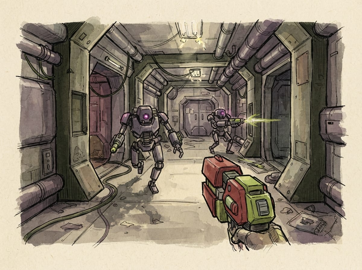 Hand-drawn