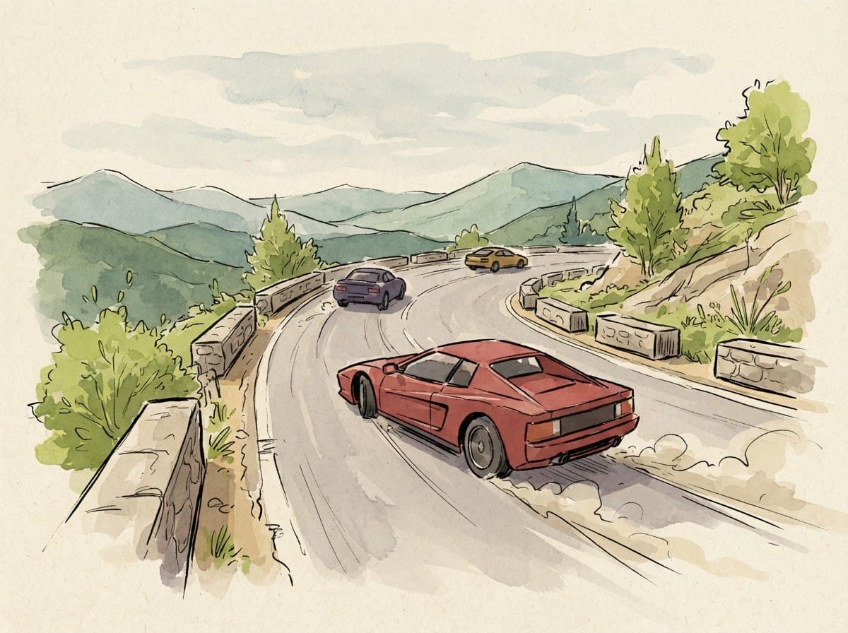 Hand-drawn