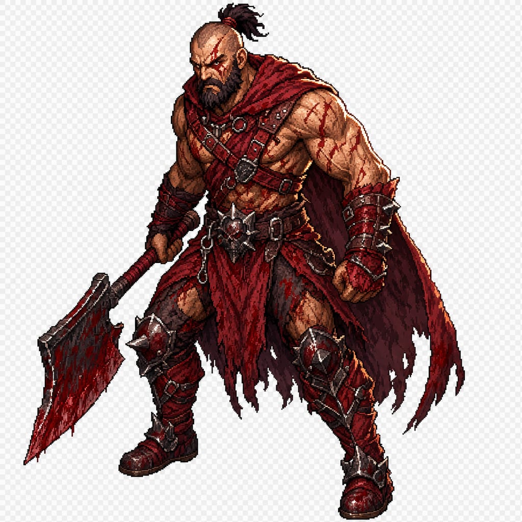 Dorian hero sprite