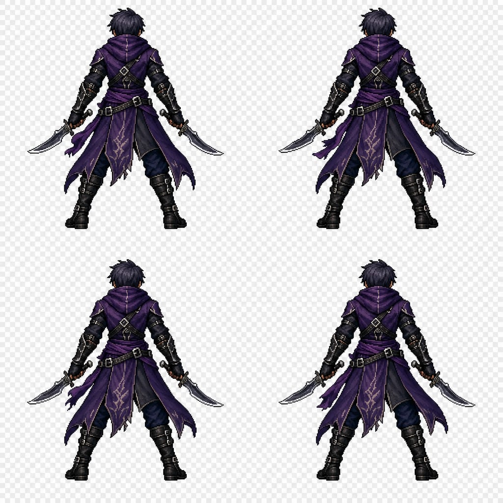 Kael idle sheet - back (up)