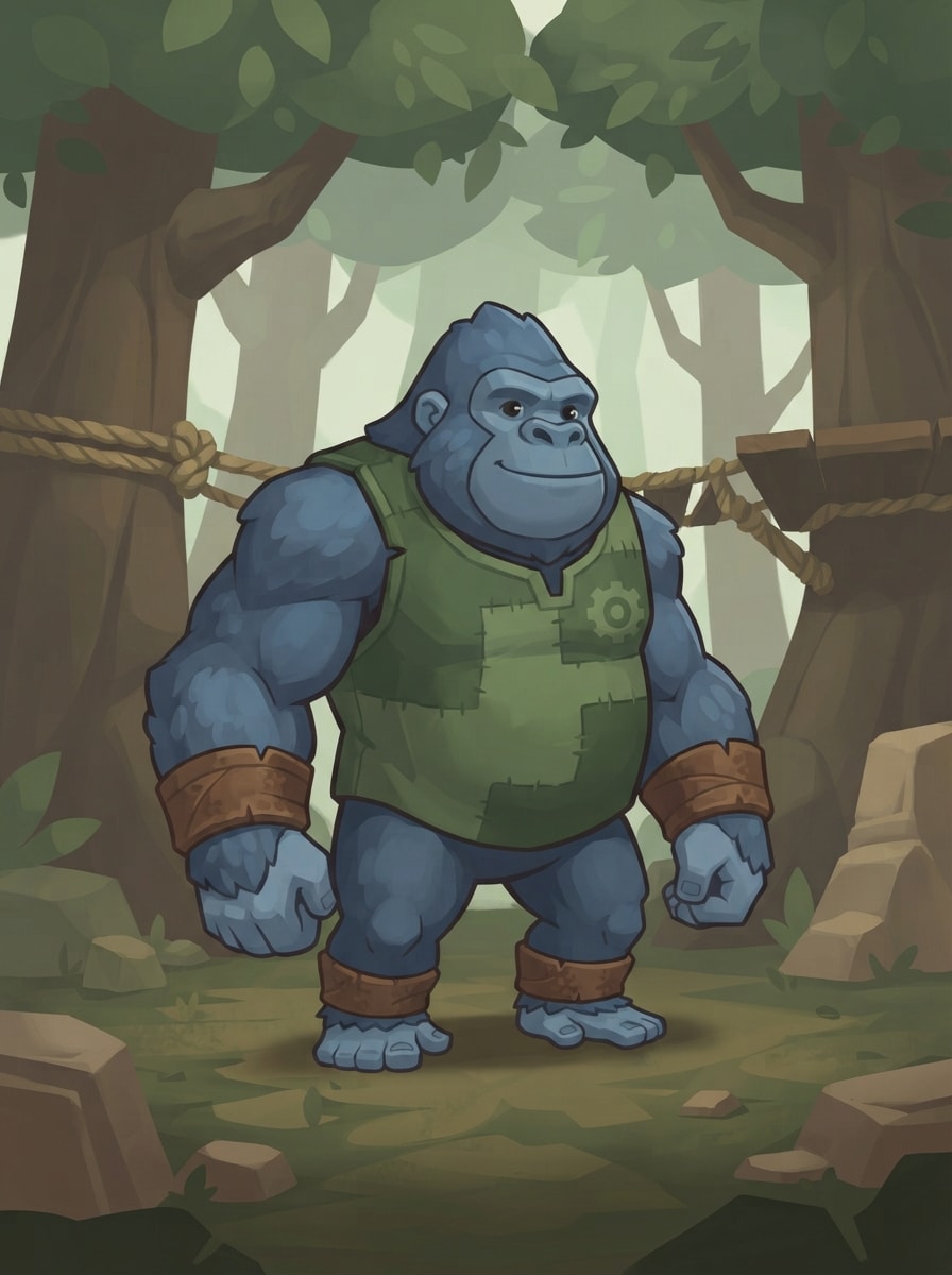 A strong hero