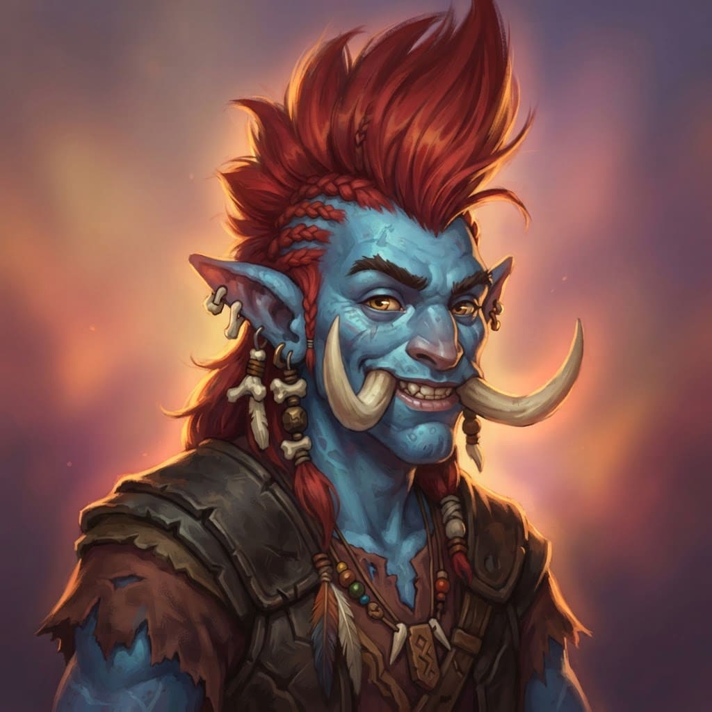 Troll portrait