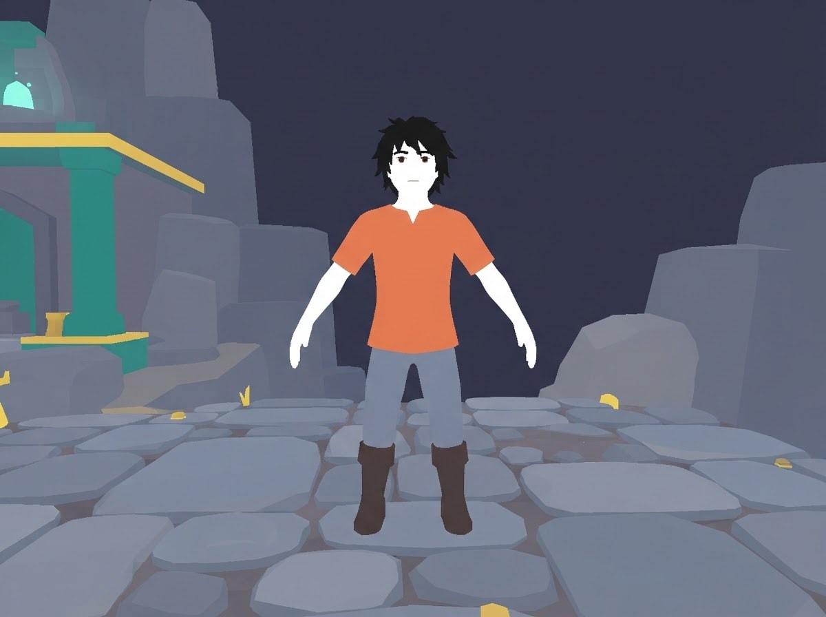 Chunky low-poly