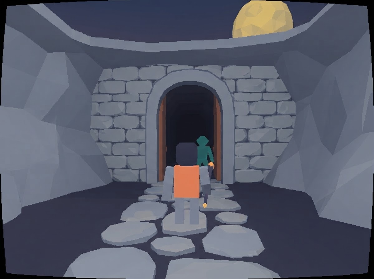 Chunky low-poly
