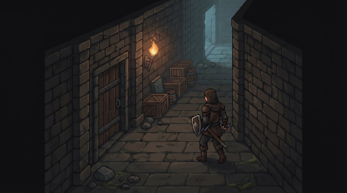 Tight dark halls