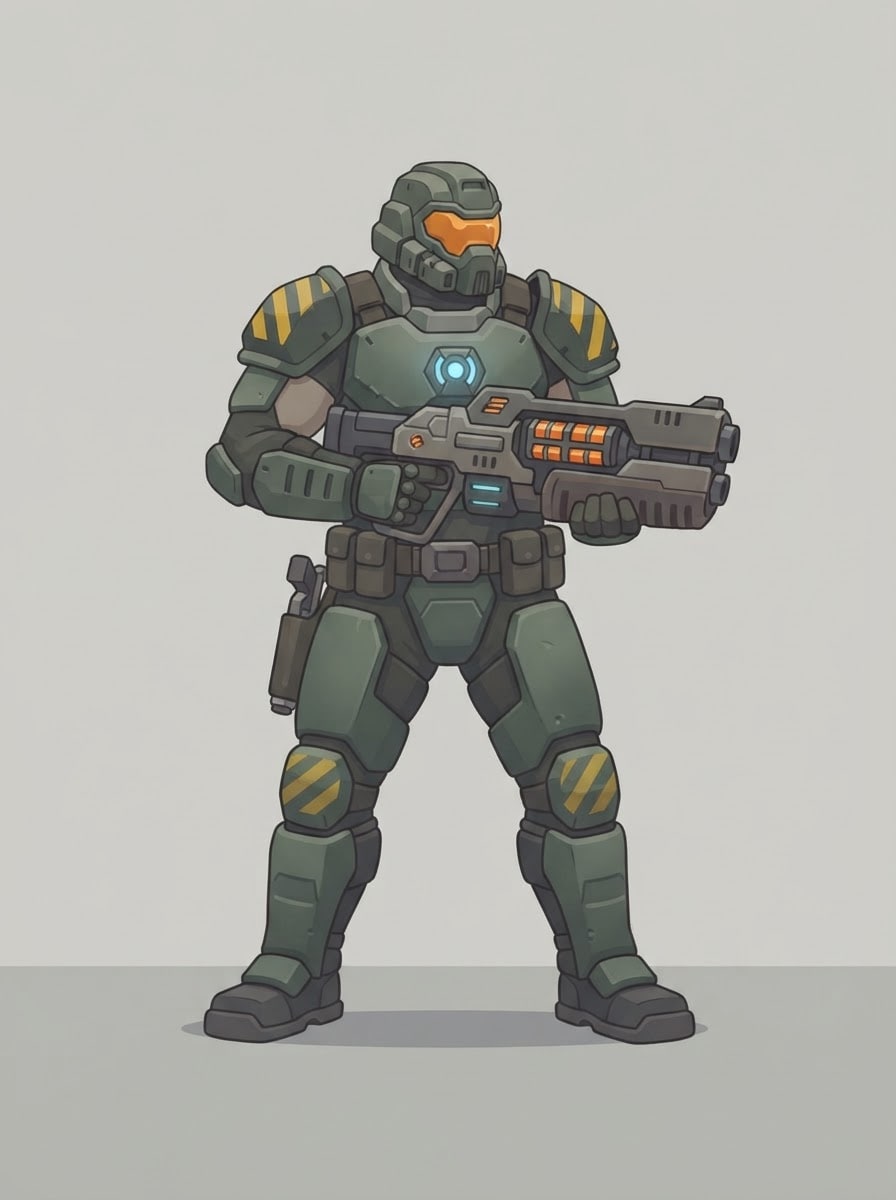 A strong hero