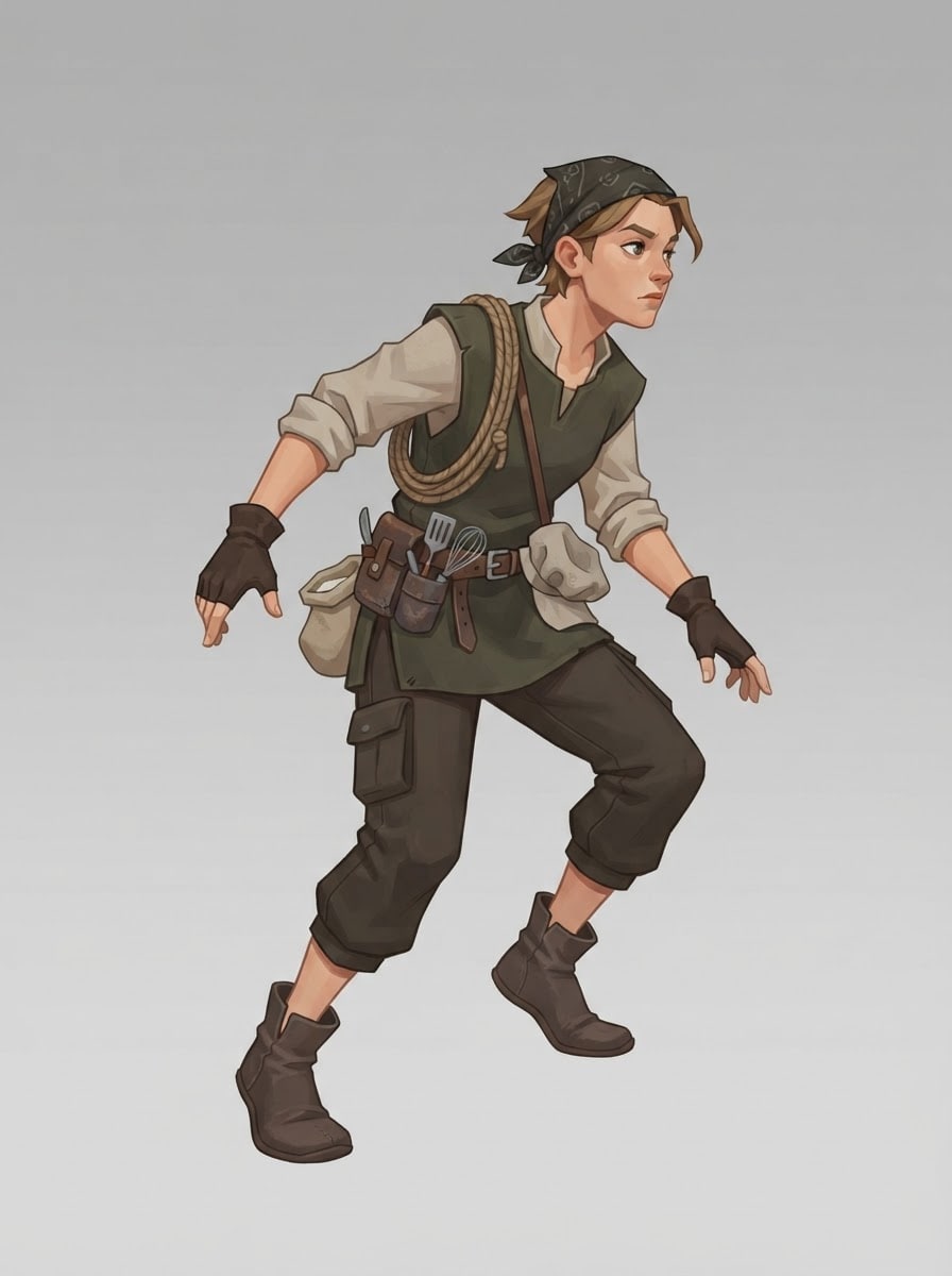 A sneaky hero