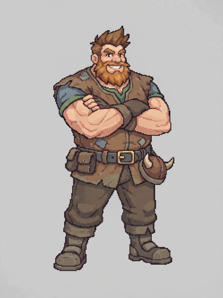 A strong hero