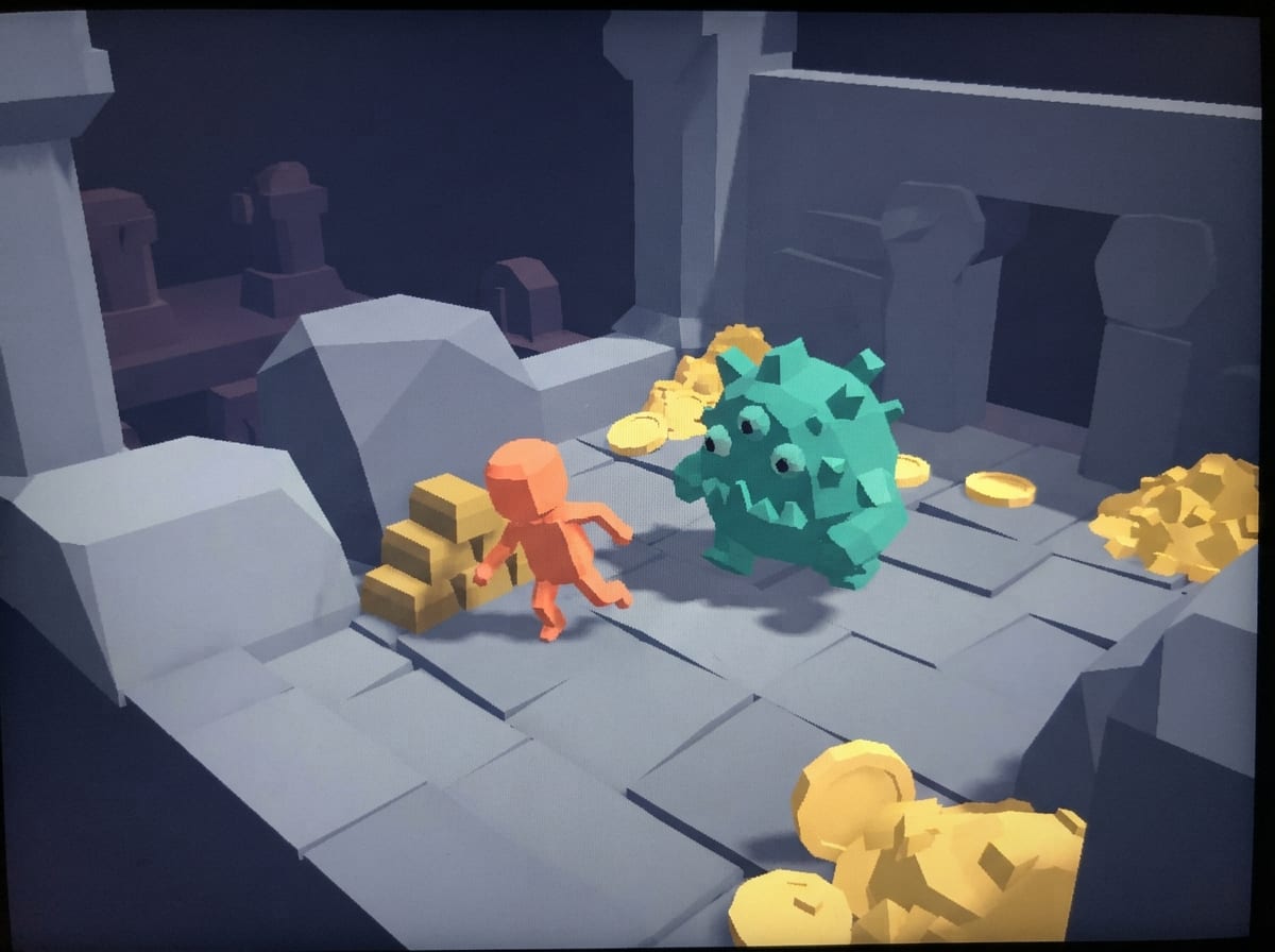 Chunky low-poly