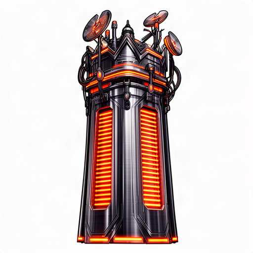 Neon Enemy Princess Tower