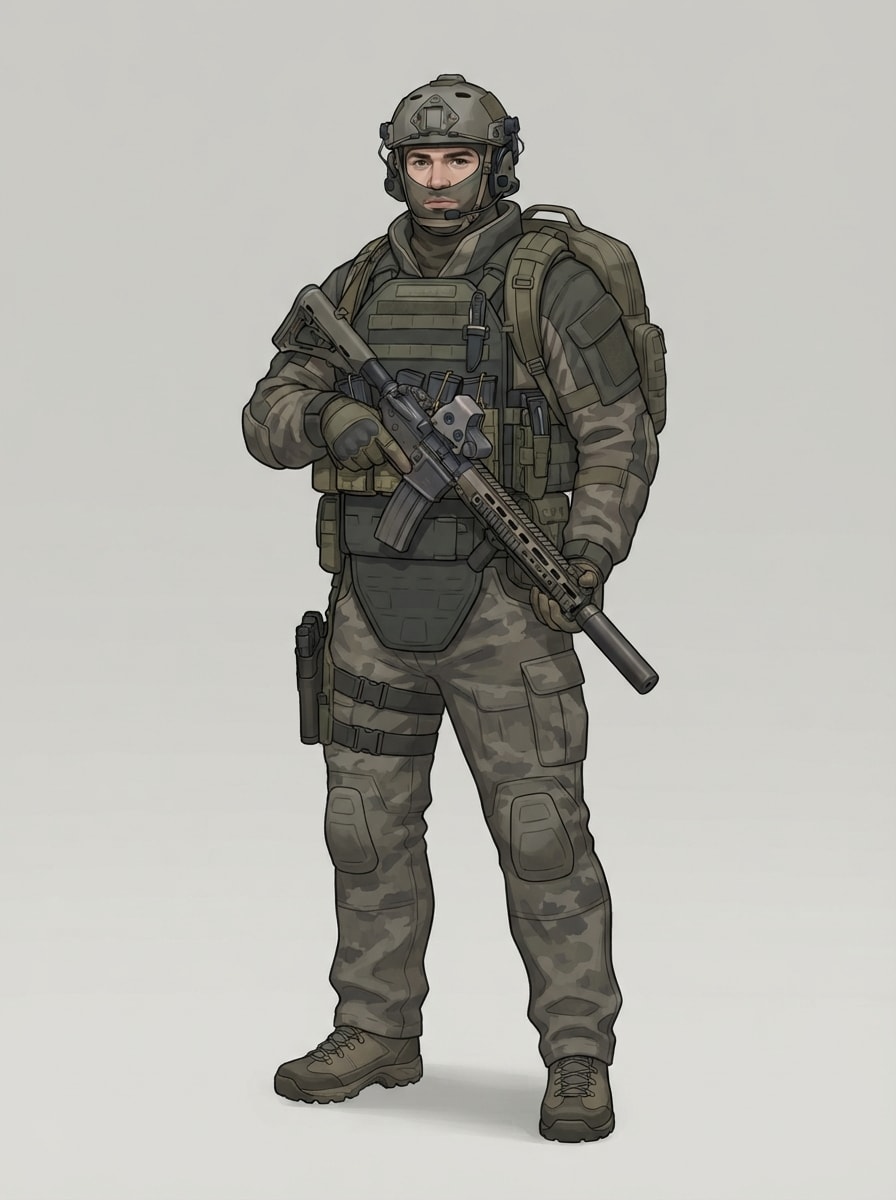 A strong hero