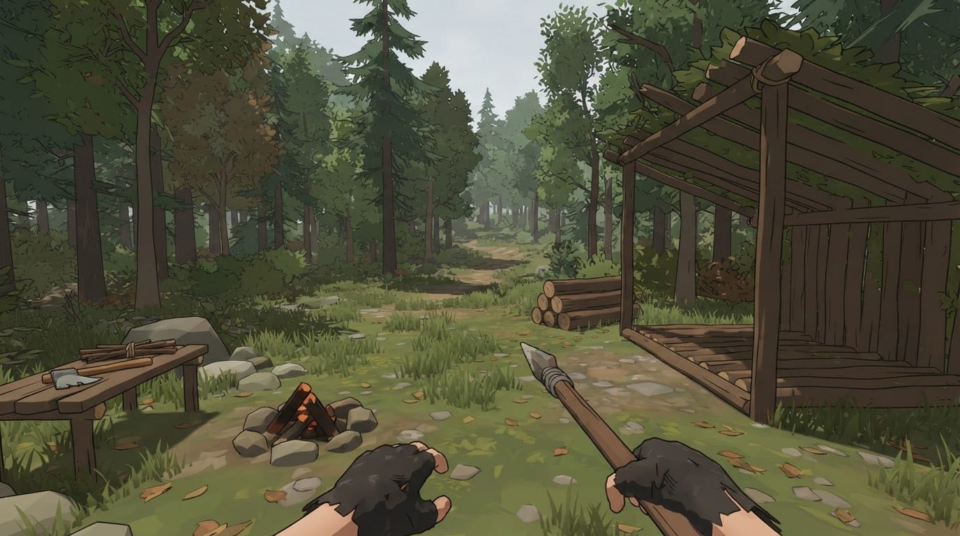 Wide open outdoors