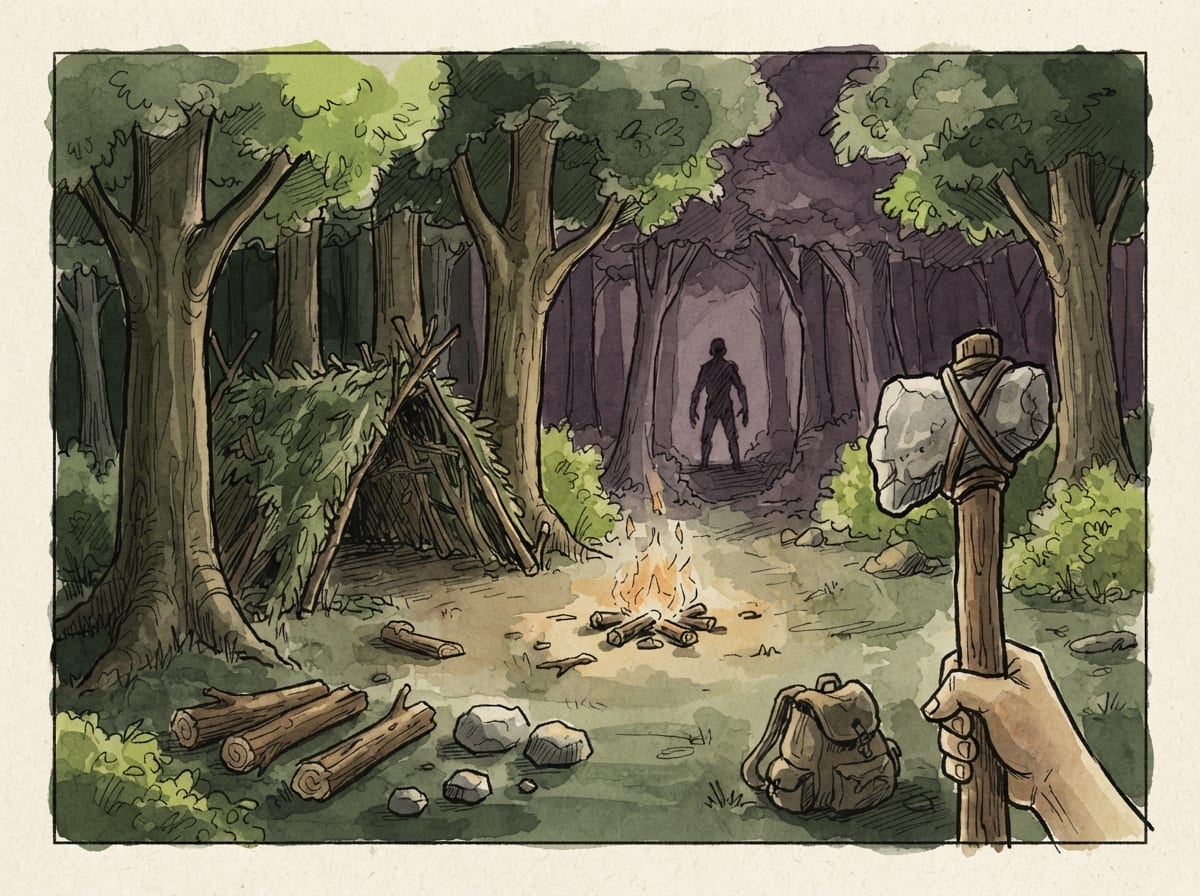 Hand-drawn