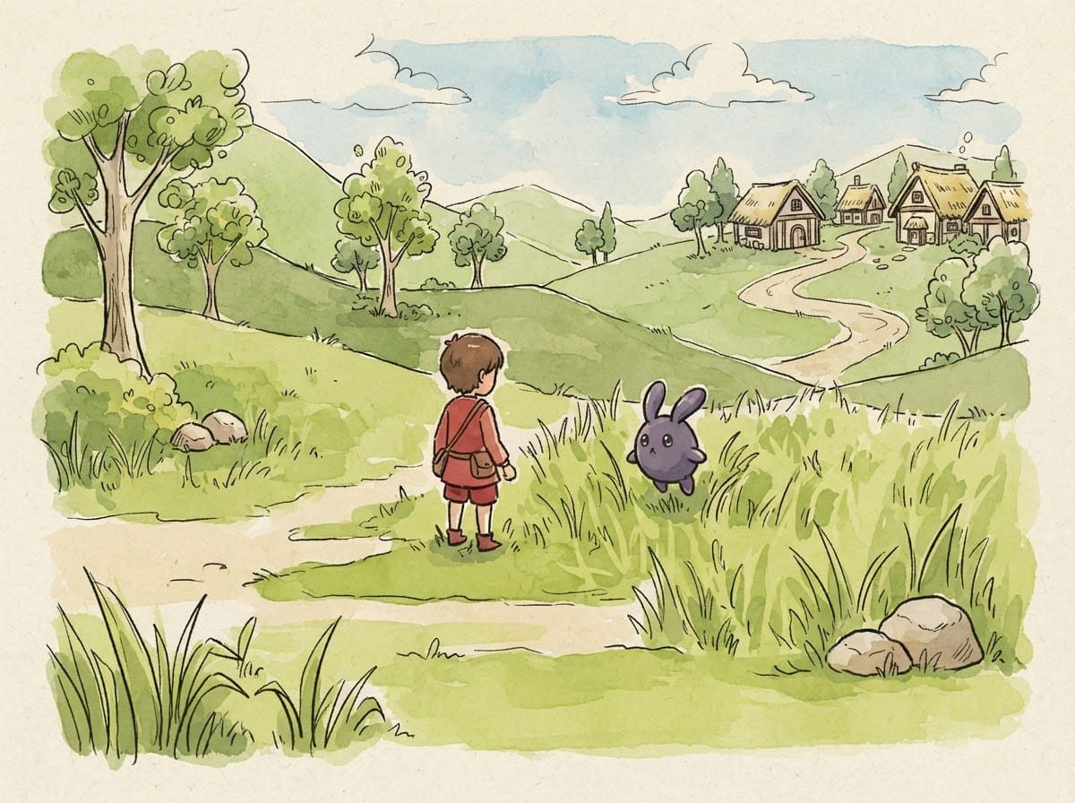 Hand-drawn
