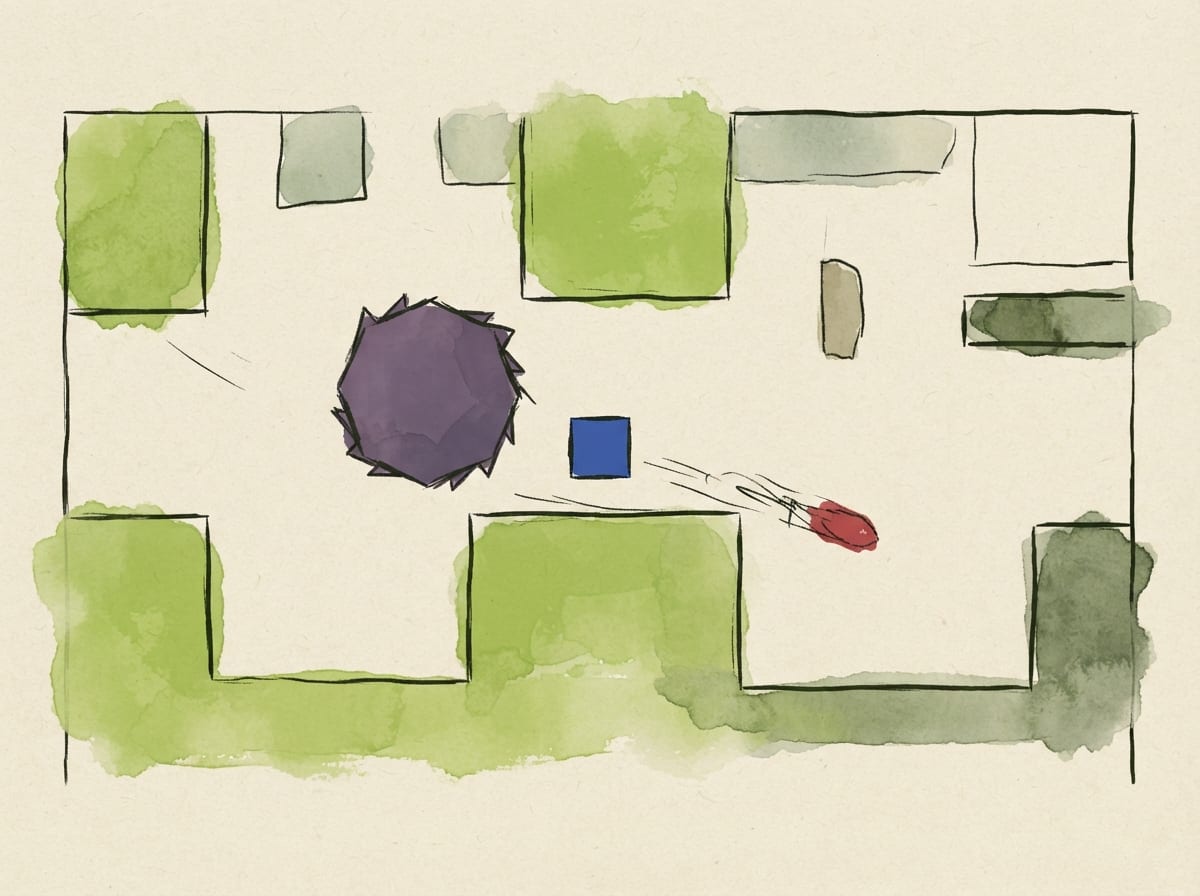 Hand-drawn