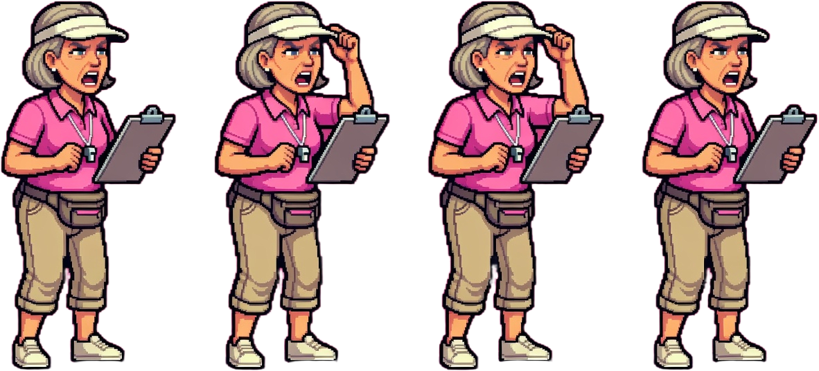 DEB idle sprite strip