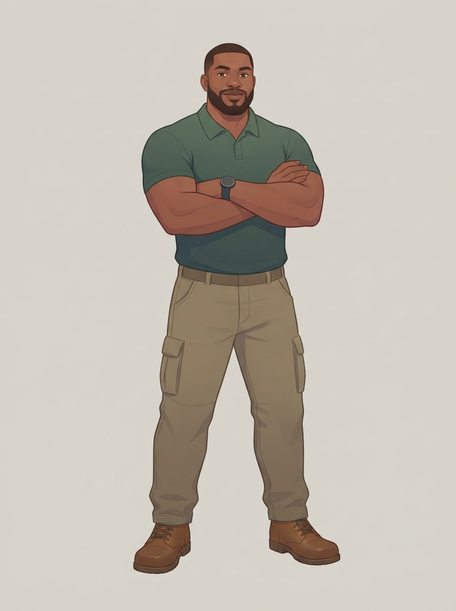 A strong hero