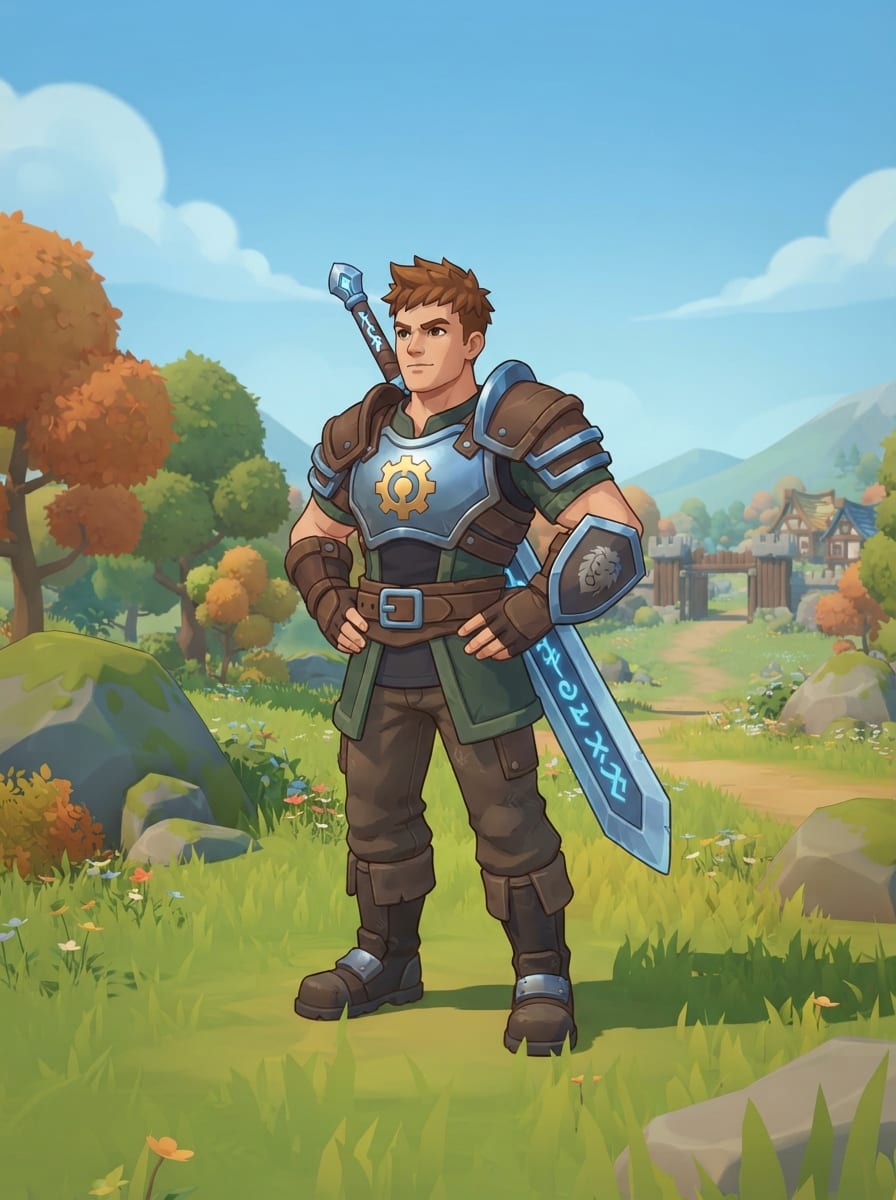 A strong hero