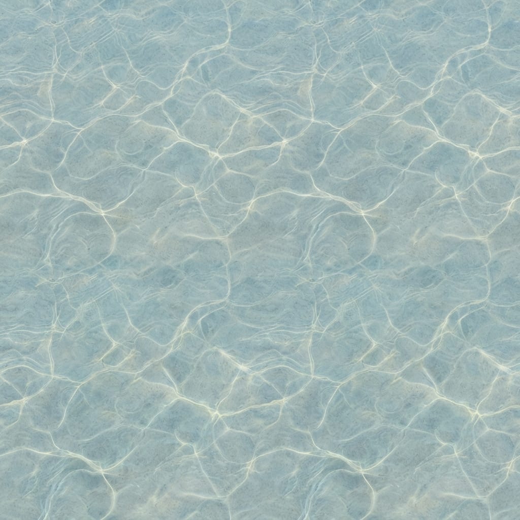Image: calm clear water surface with gentle ripples and s