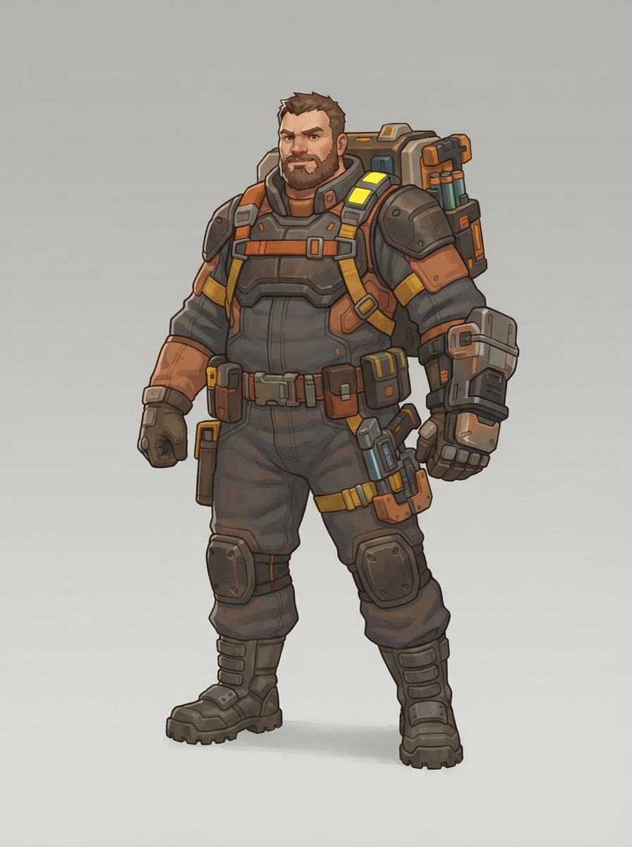 A strong hero