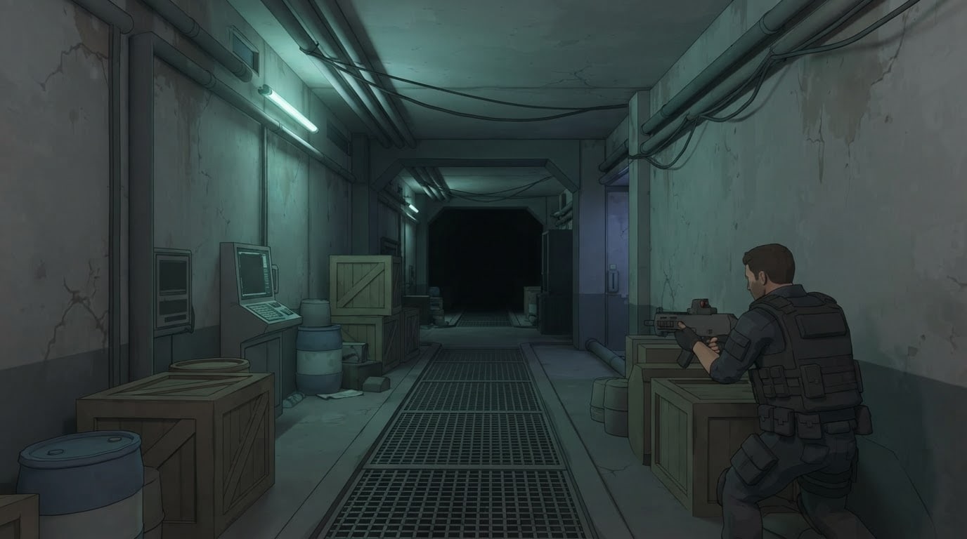 Tight dark halls