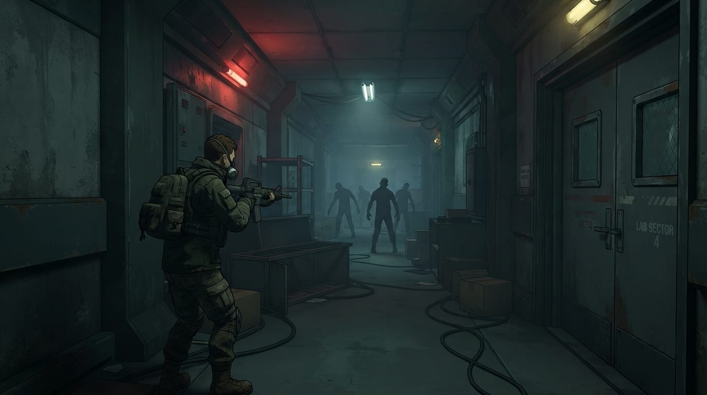 Tight dark halls