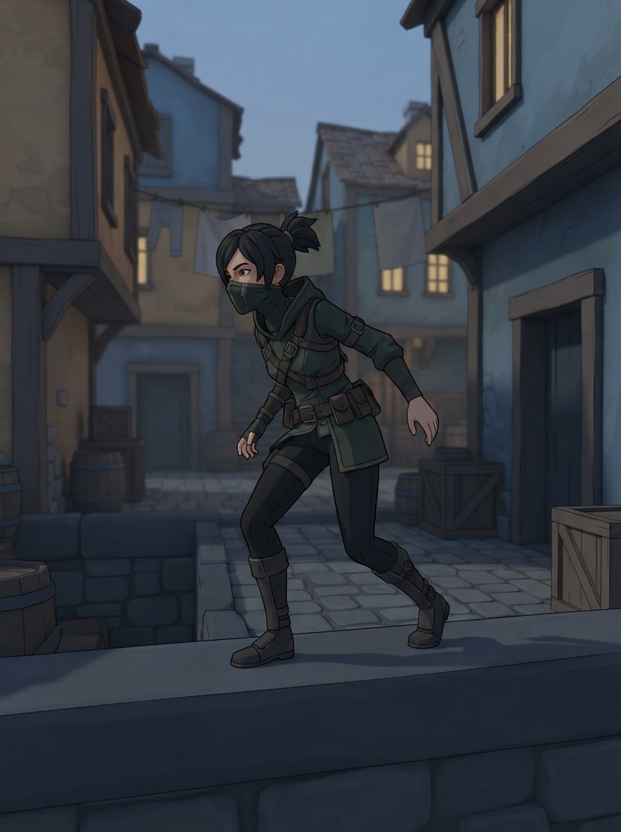 A sneaky hero