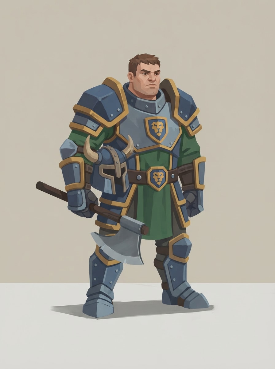 A strong hero
