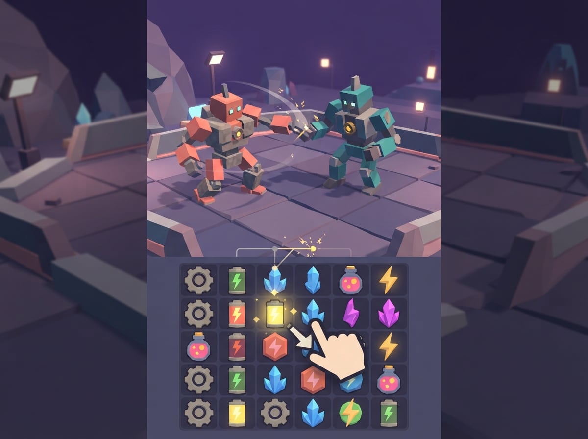 Chunky low-poly