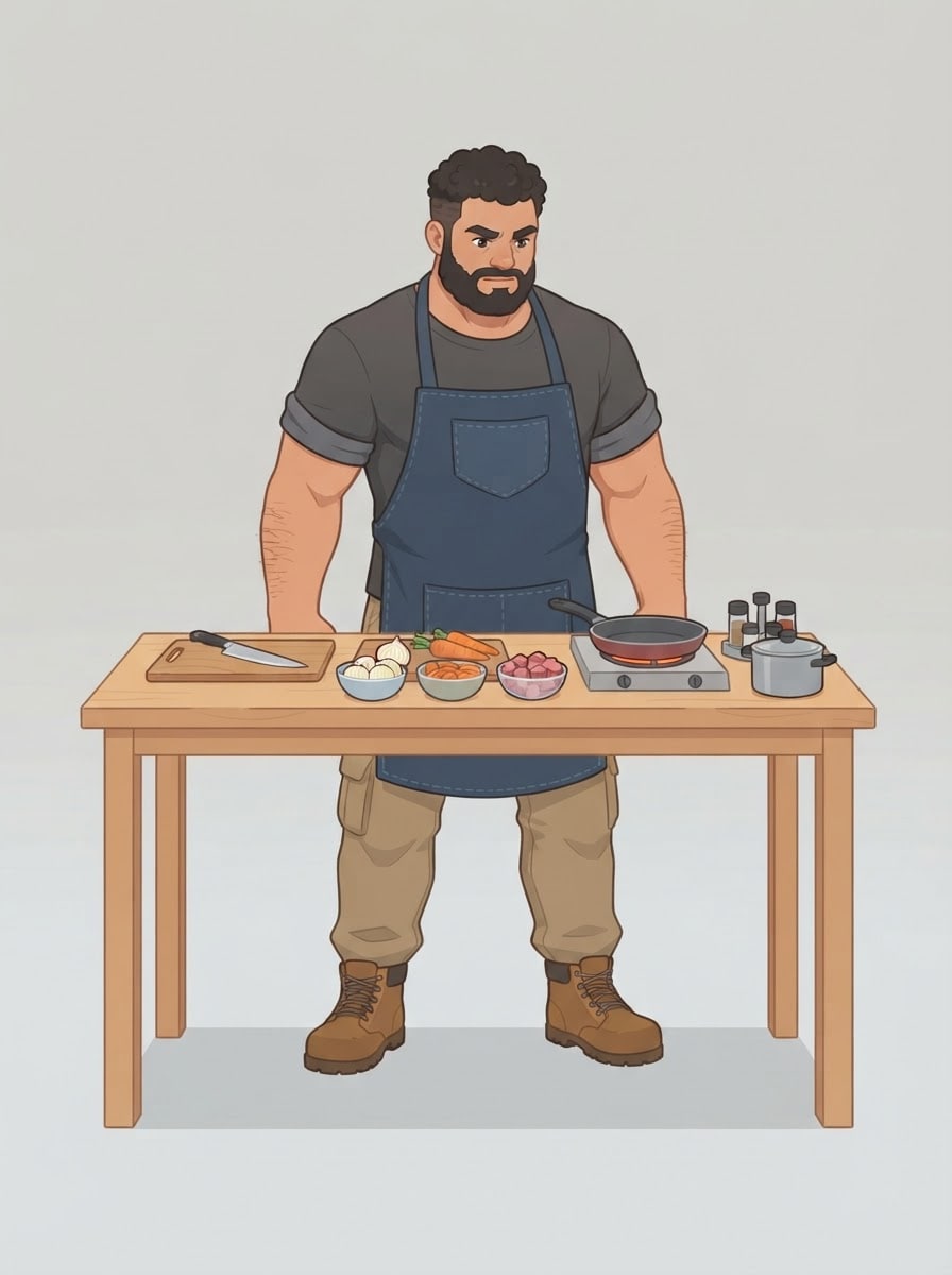 A strong hero