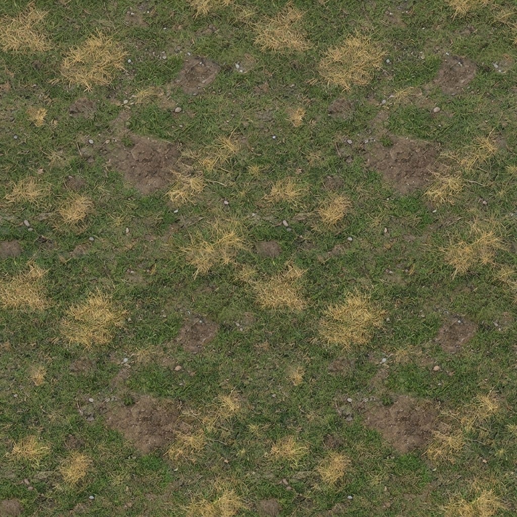 Image: seamless tileable ground texture, top-down orthogr