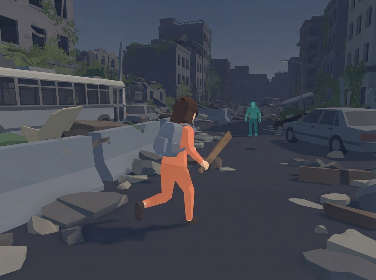Chunky low-poly