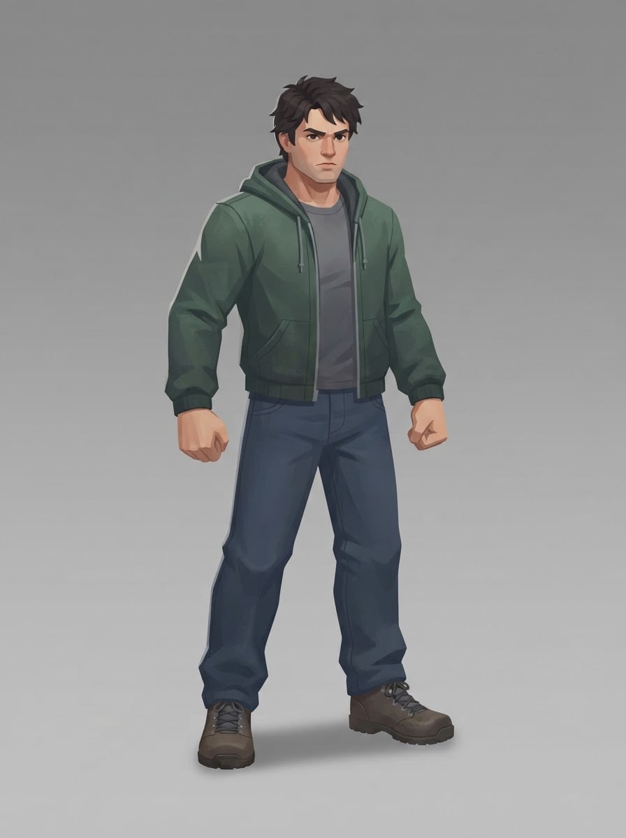 A strong hero