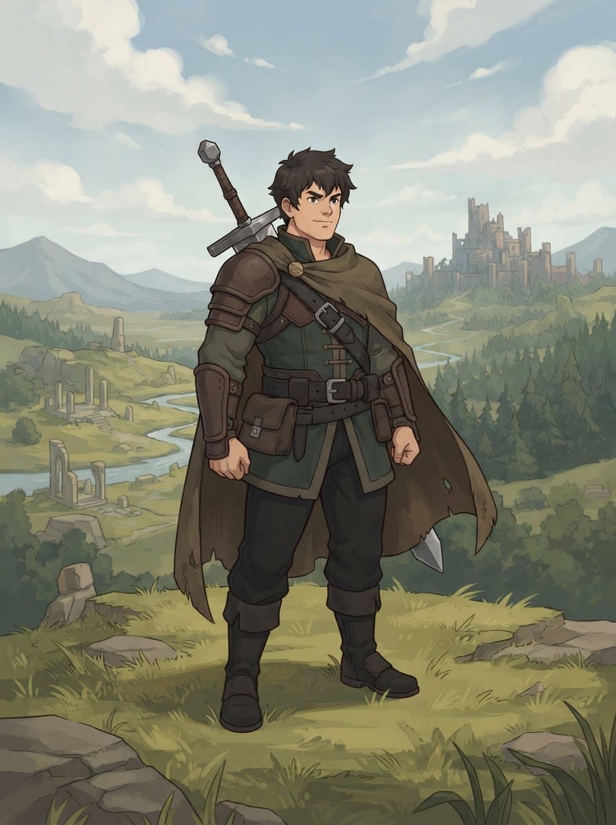A strong hero