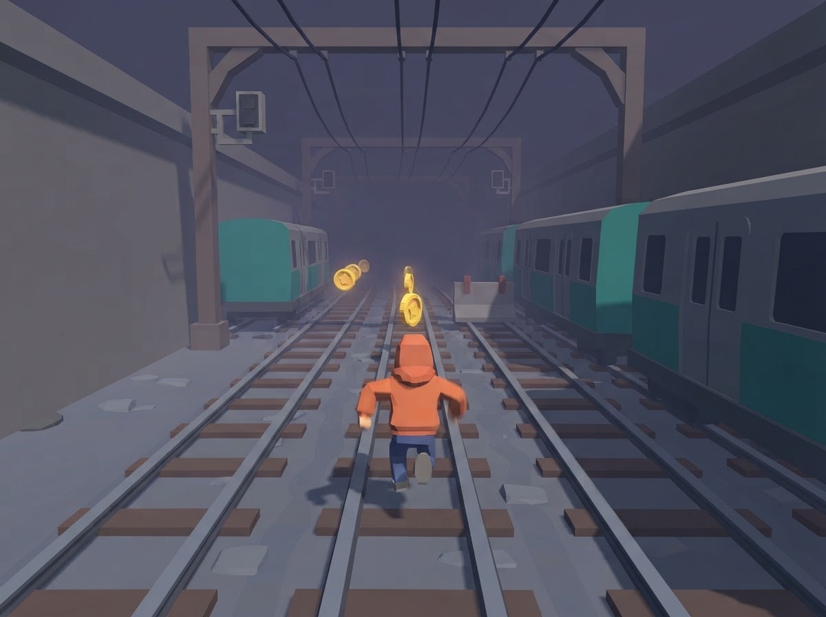 Chunky low-poly