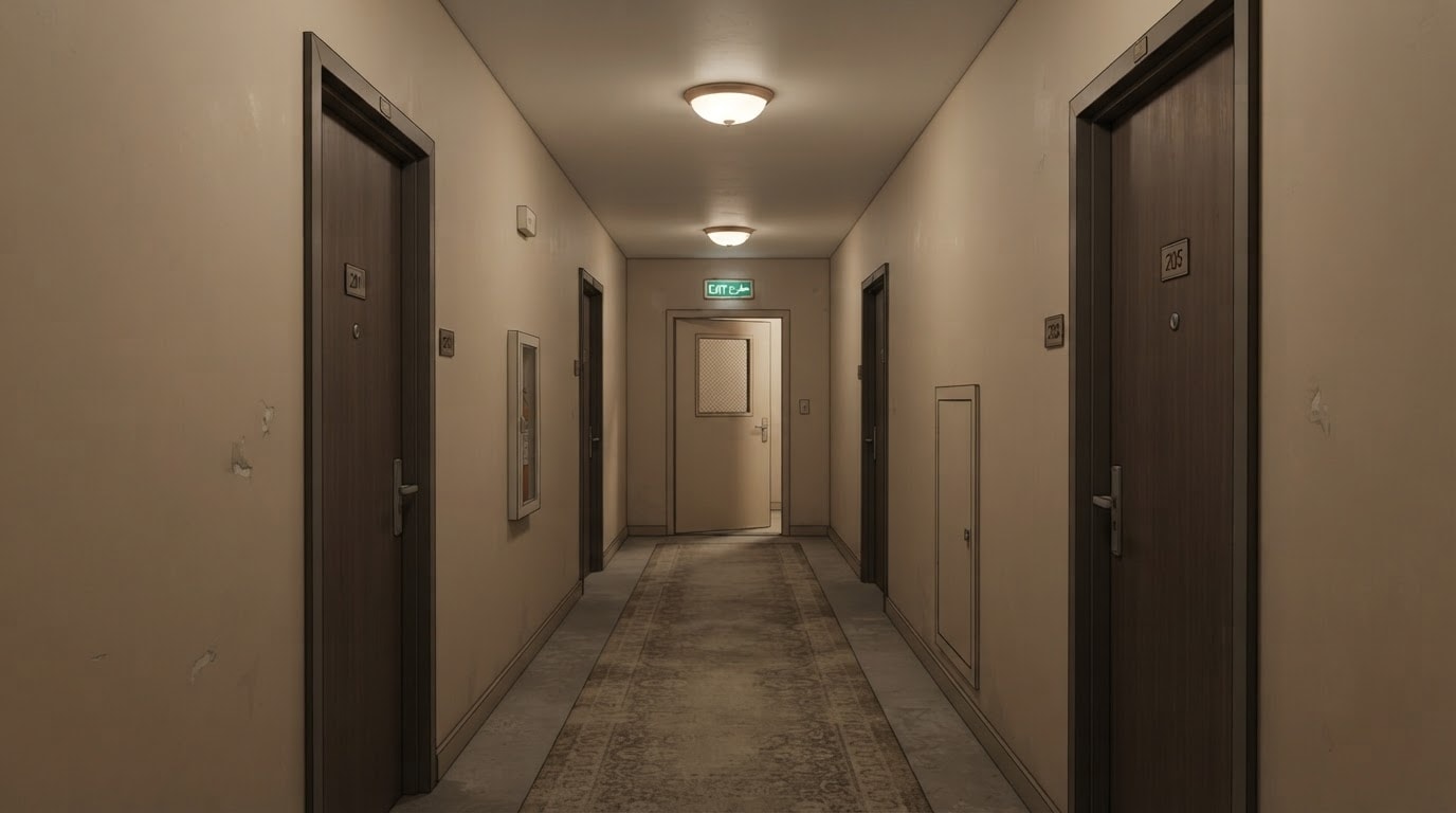 Tight dark halls