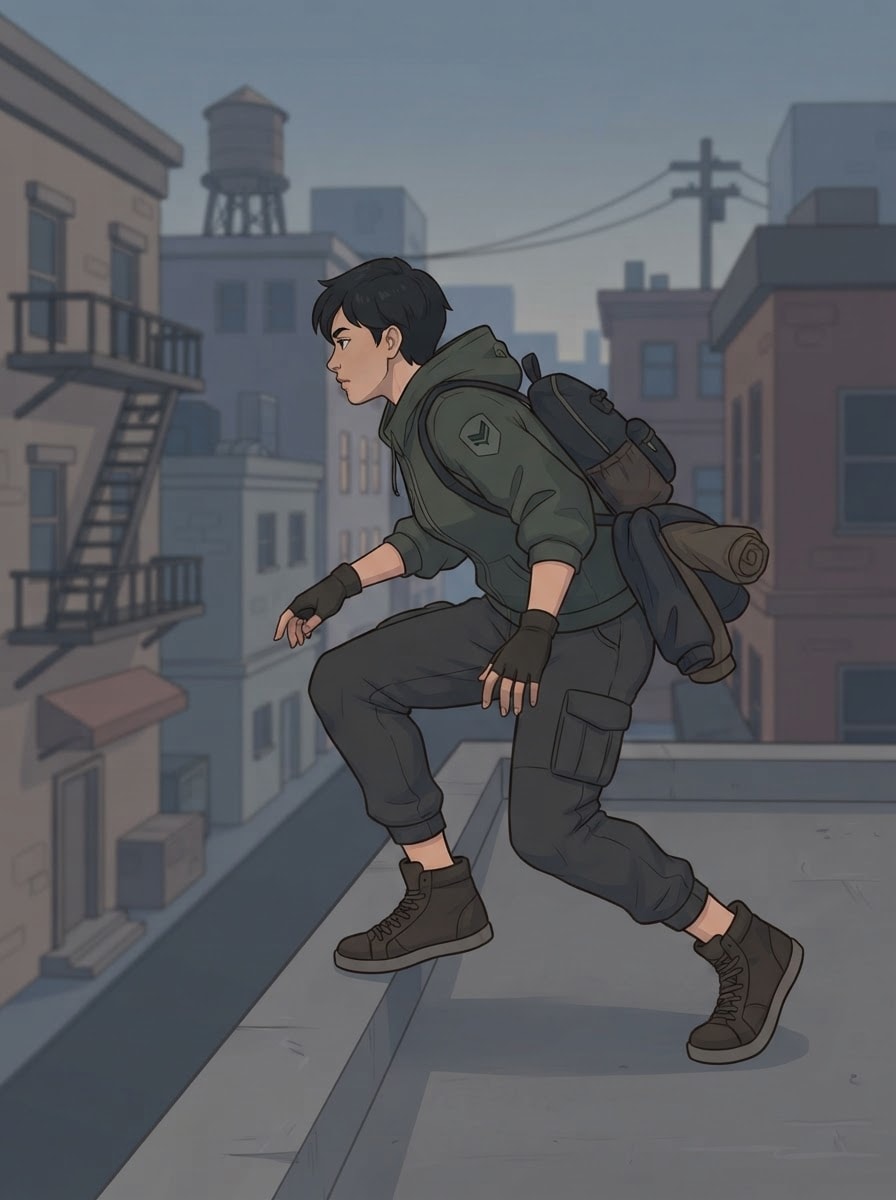 A sneaky hero