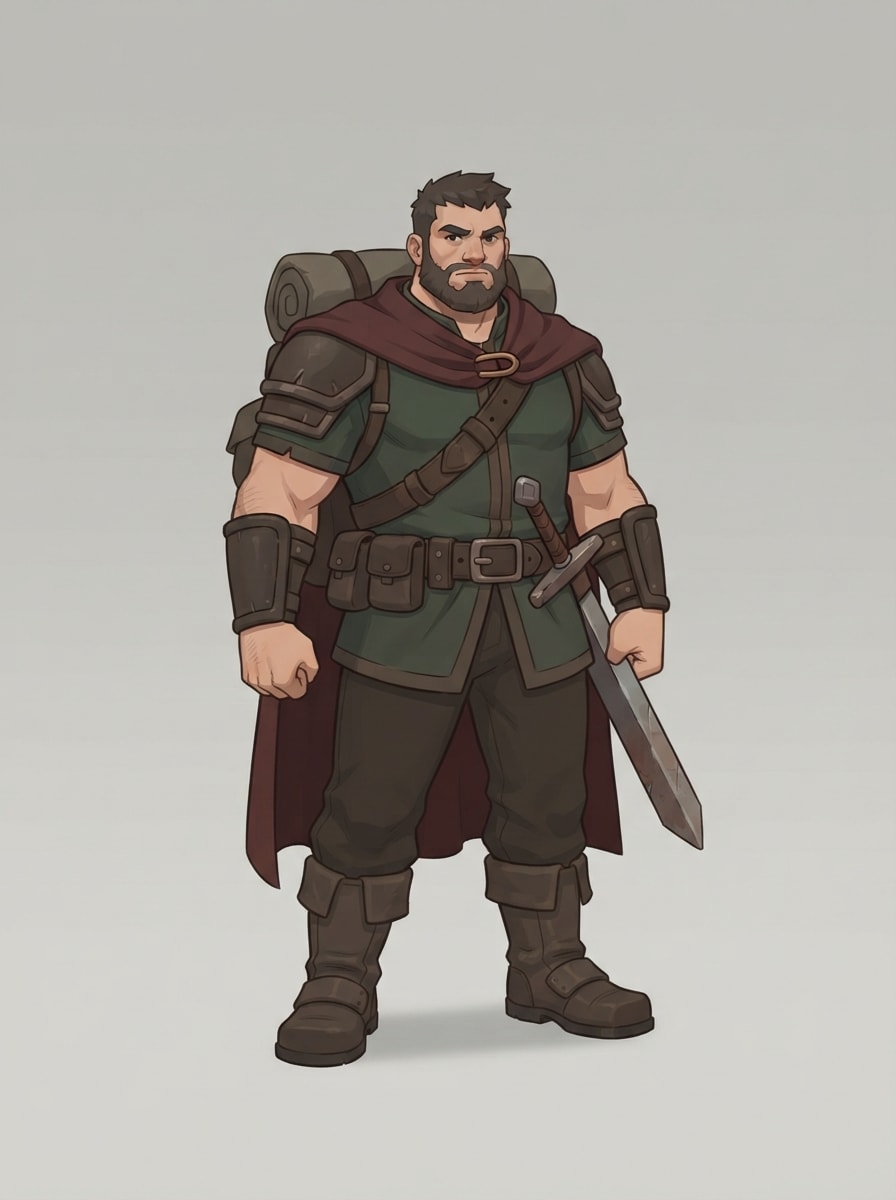 A strong hero