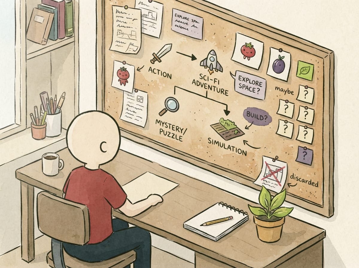 Hand-drawn