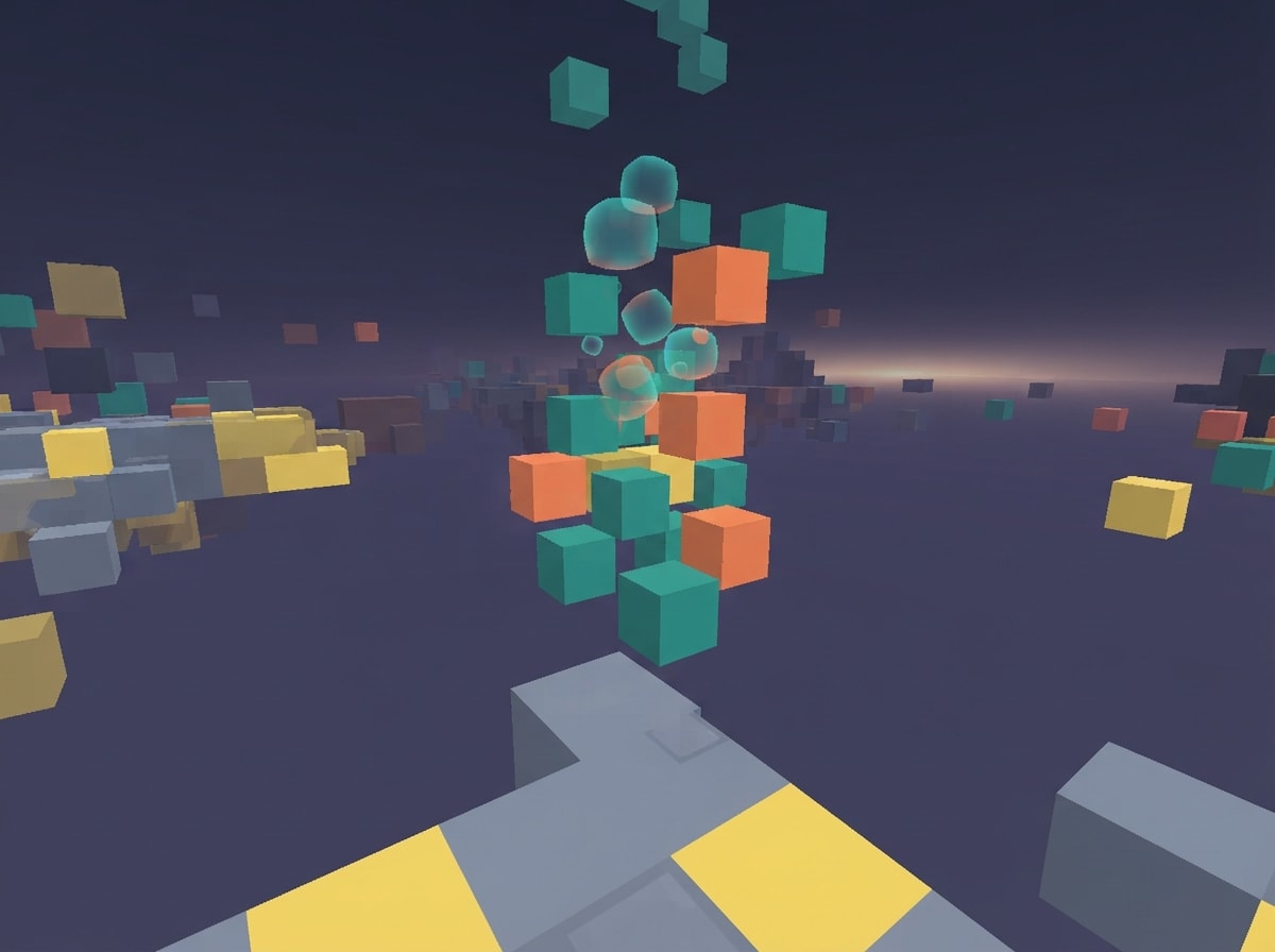 Chunky low-poly