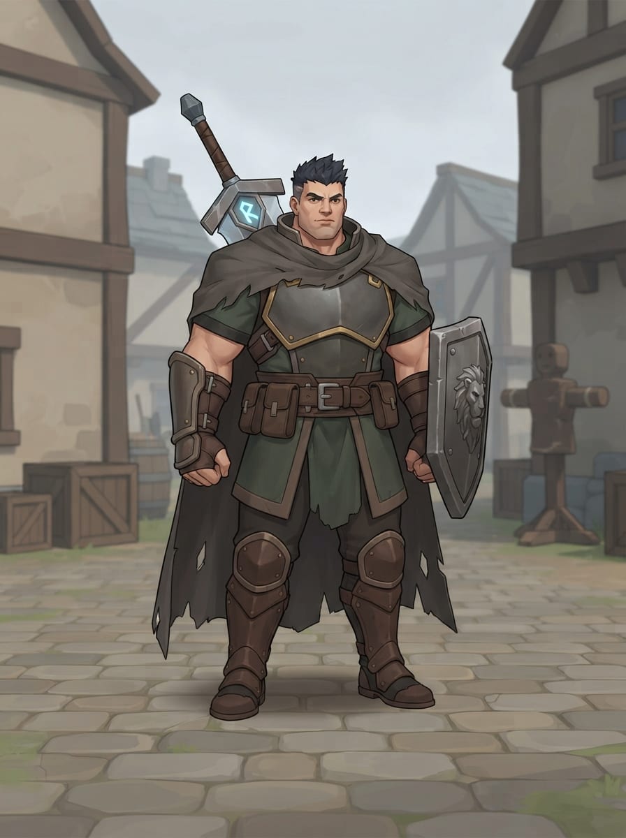 A strong hero