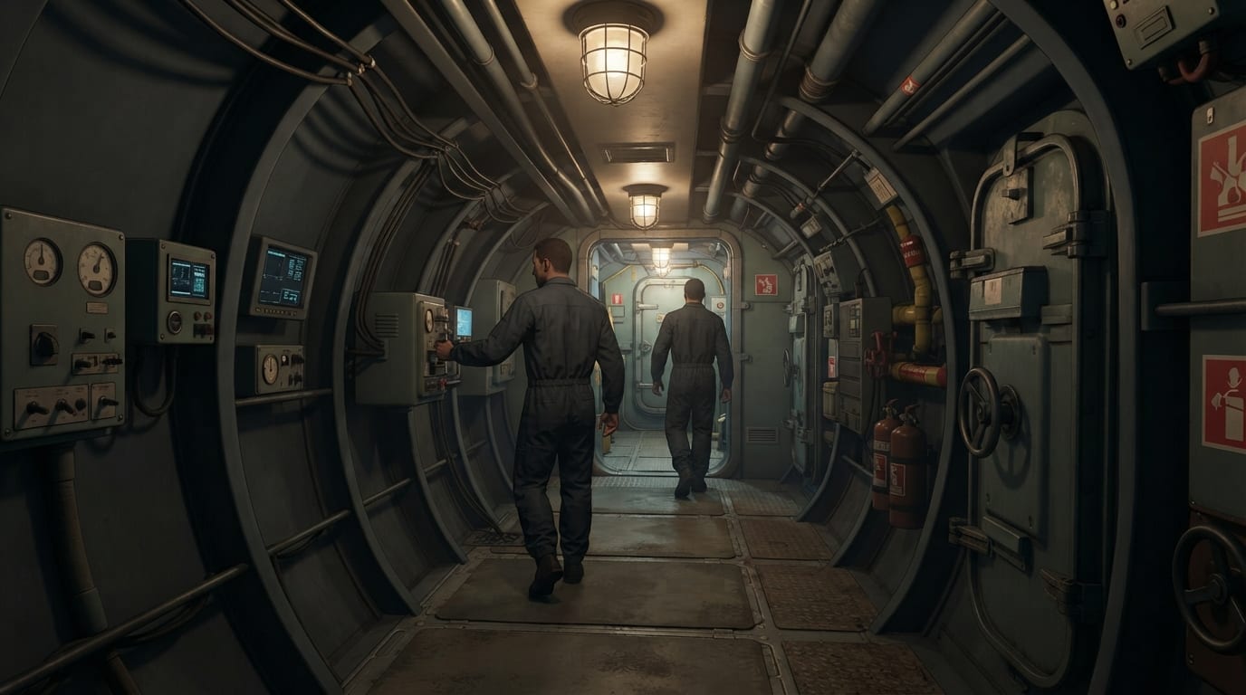Tight dark halls
