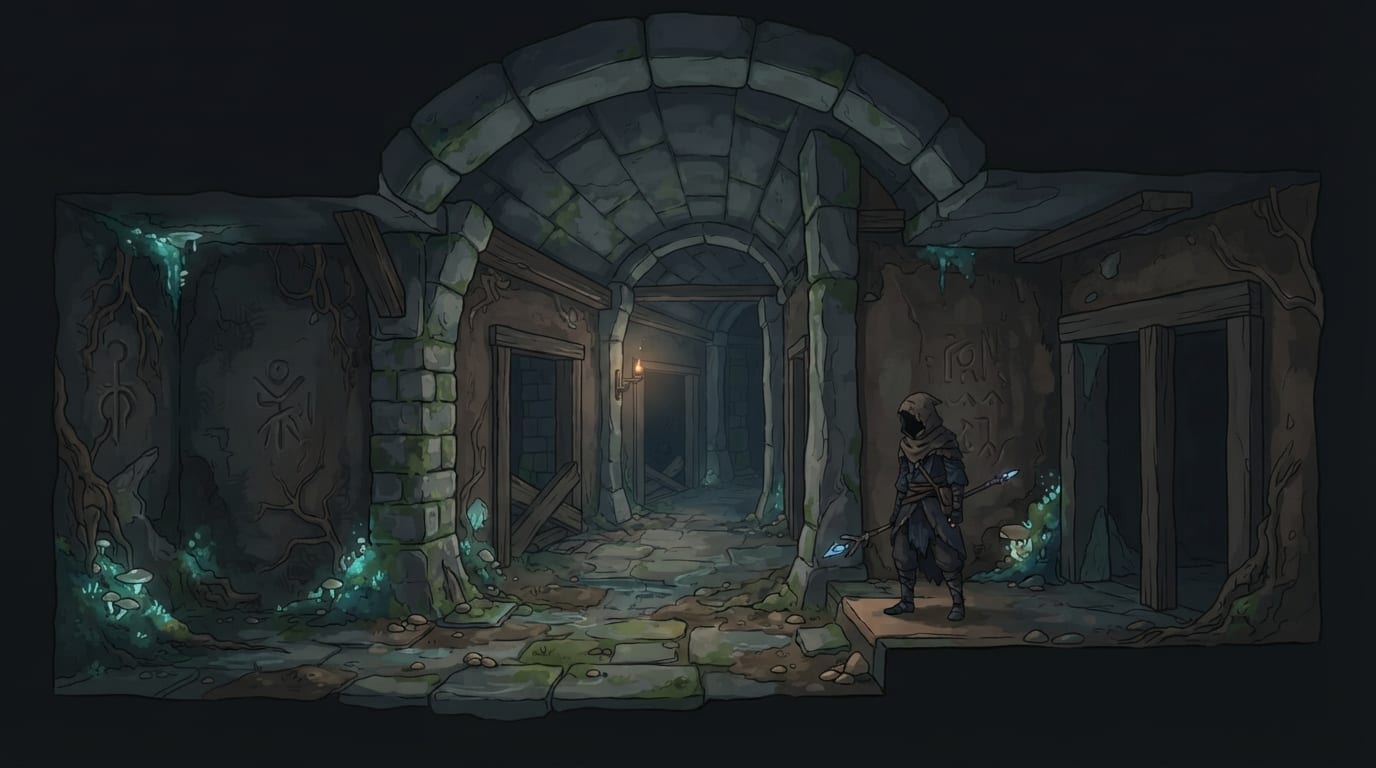Tight dark halls