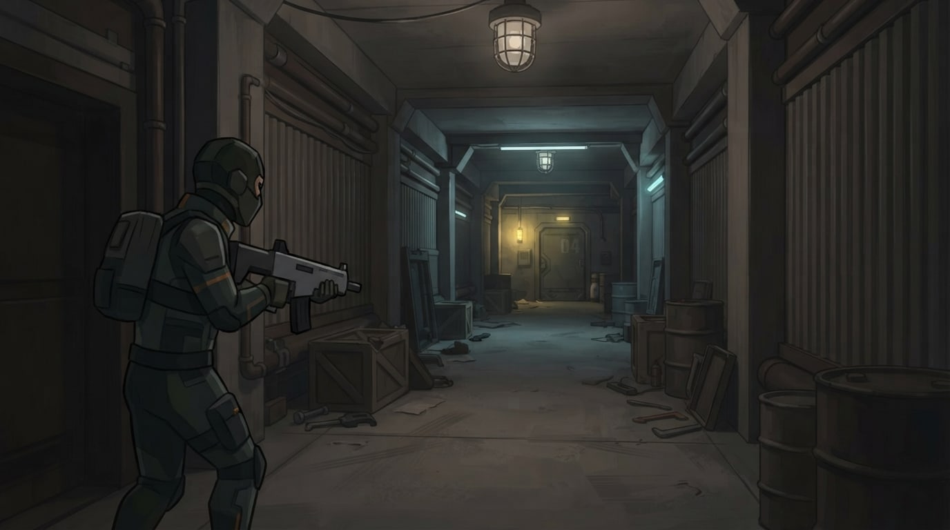 Tight dark halls