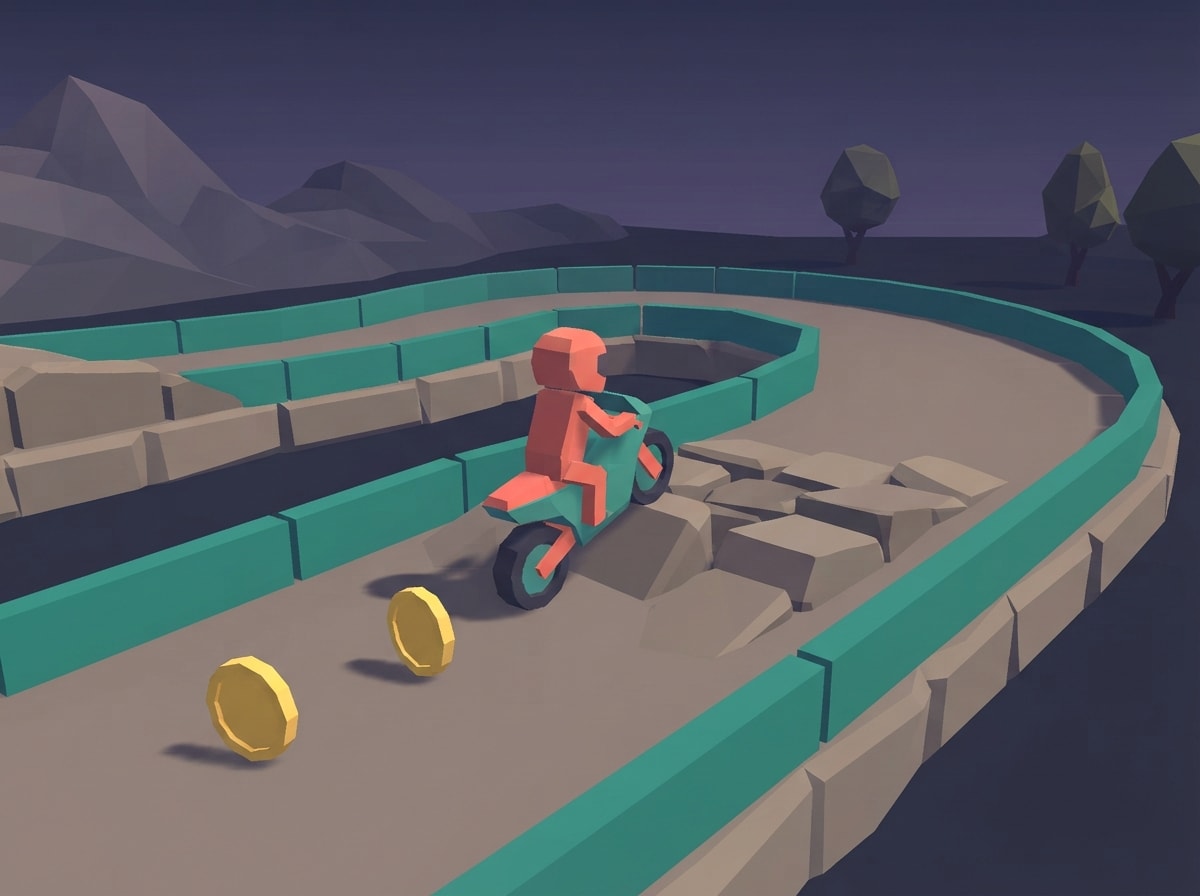 Chunky low-poly