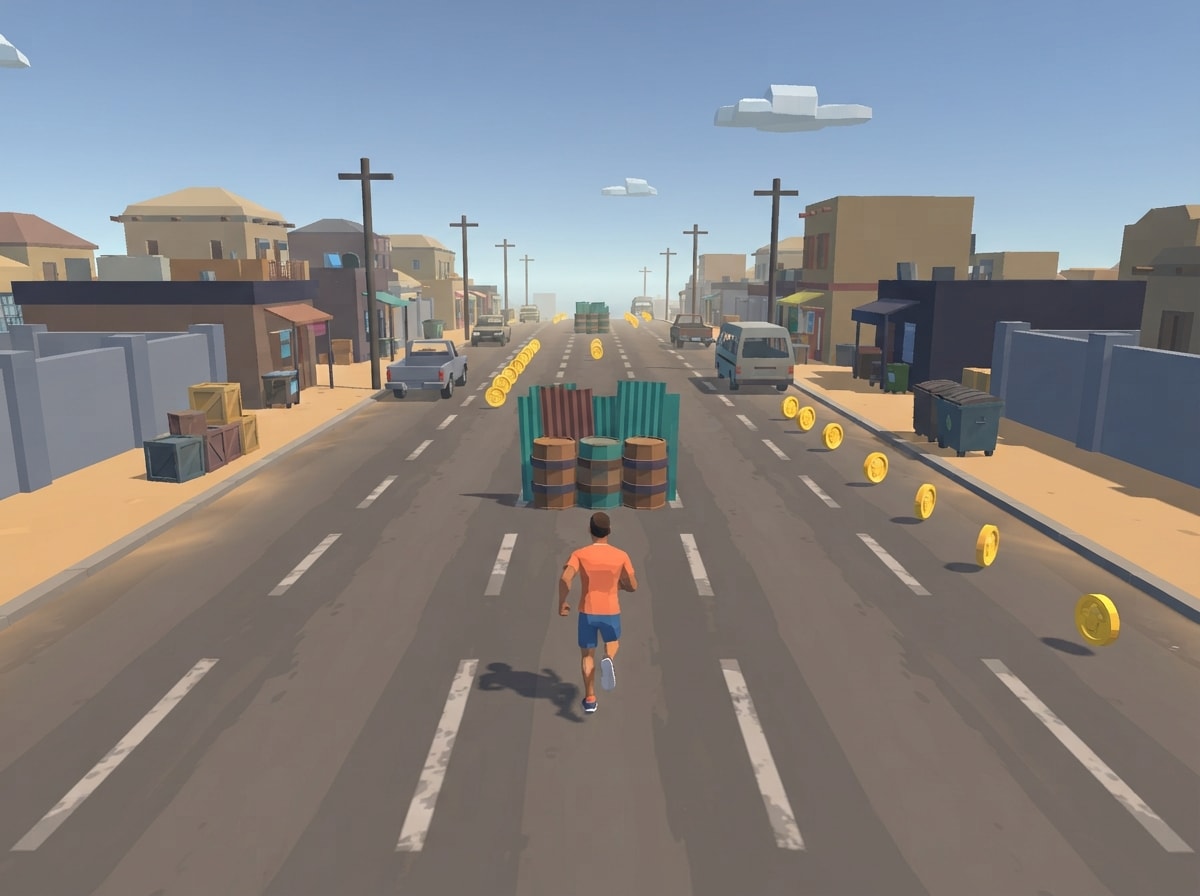 Chunky low-poly