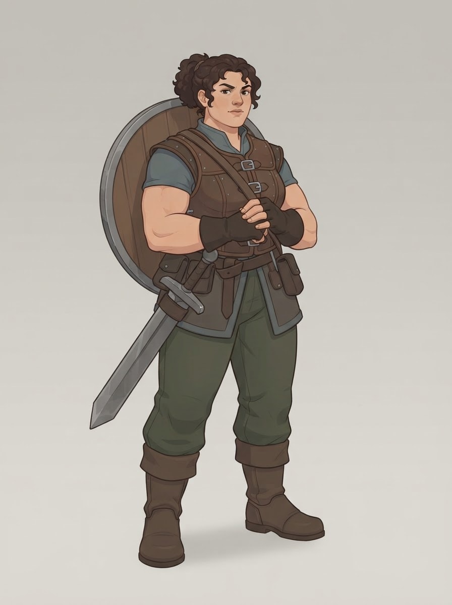 A strong hero
