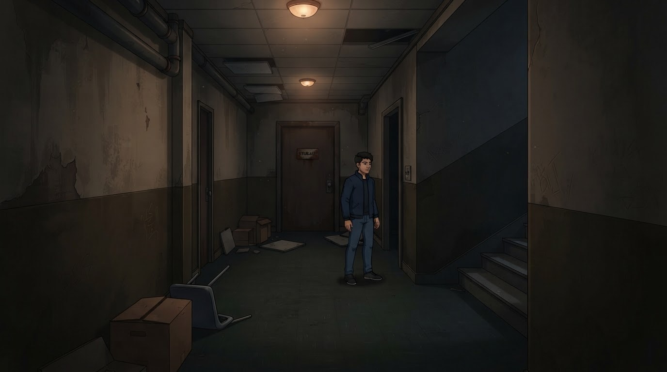 Tight dark halls