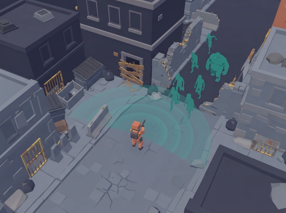 Chunky low-poly