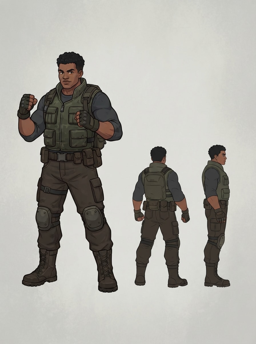 A strong hero
